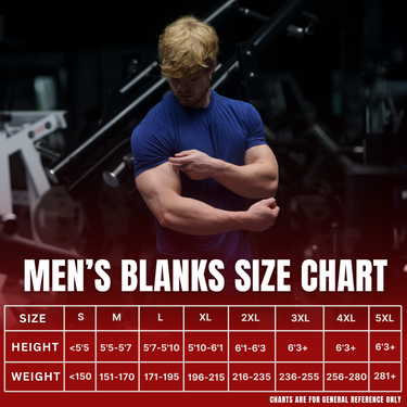 MEN'S BLANK FITTED T SHIRT