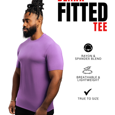 MEN'S BLANK FITTED T SHIRT