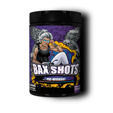 Bax Shots Preworkout - Sour Black Raspberry (Zero Tingle)