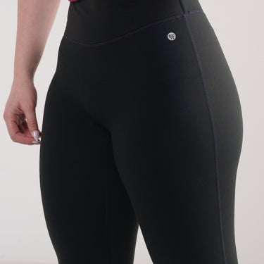 EKKO WMNS Seamless High Waisted Crossover Flare Leggings