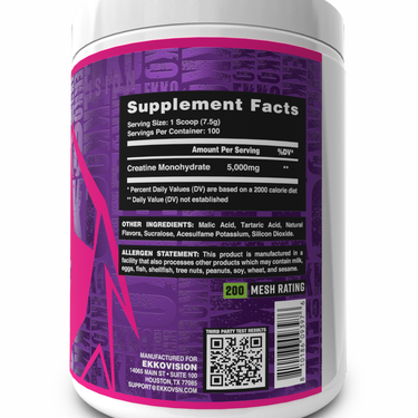 Creatine Monohydrate - Grape