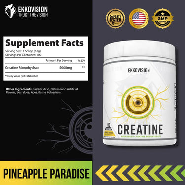 Creatine Monohydrate - Pineapple Paradise