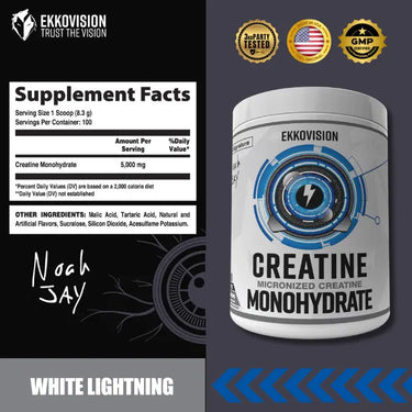 Creatine Monohydrate - White Lightning